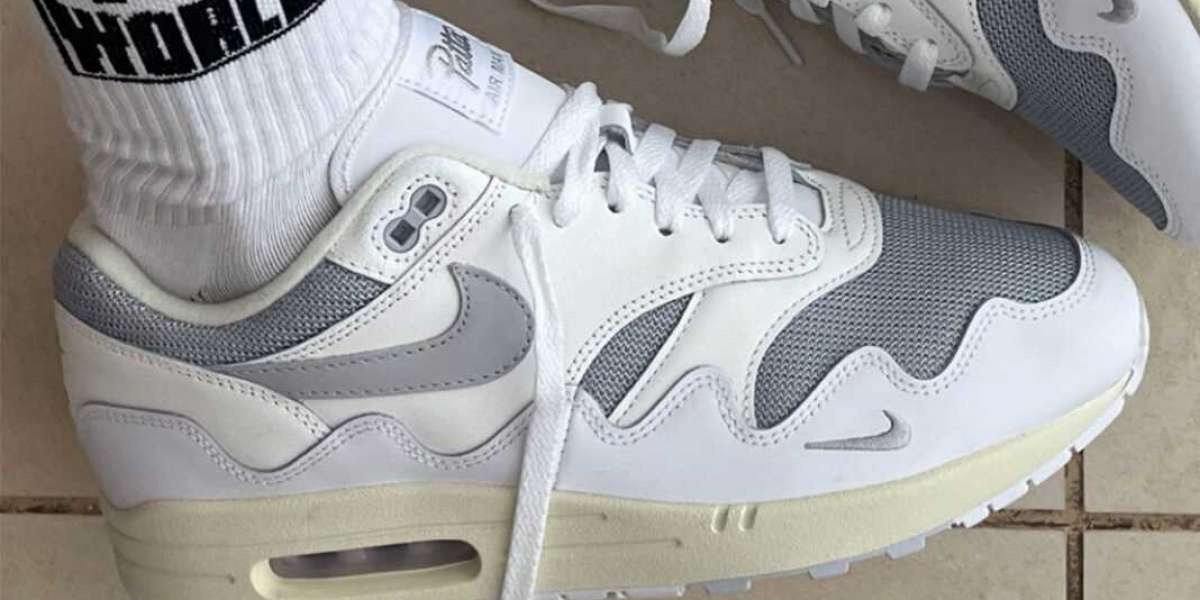 Hot Sale 2022 Patta x Nike Air Max 1 “White” Lifestyle Shoes