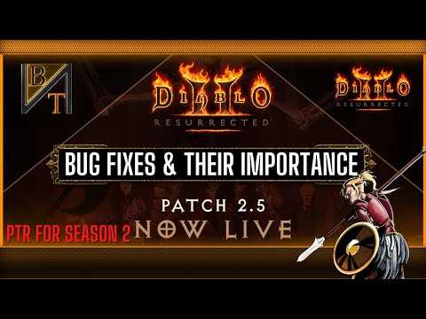 Important Bug Fixes For The Future Of Diablo 2 Resurrected! | PTR Patch 2.5