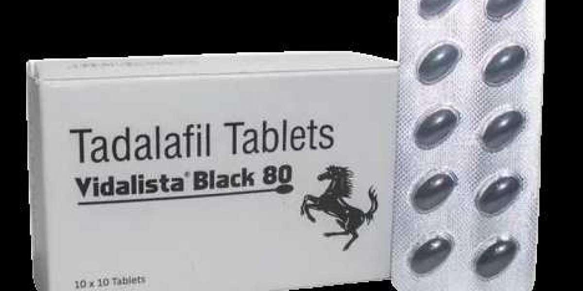 Vidalista Balck 80 | Tadalafil | Safe ED Pills