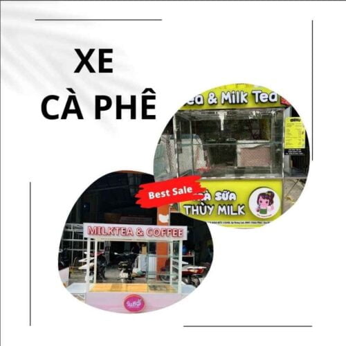 +150 Mẫu xe cà phê mang đi giá rẻ | xe cafe take away đẹp