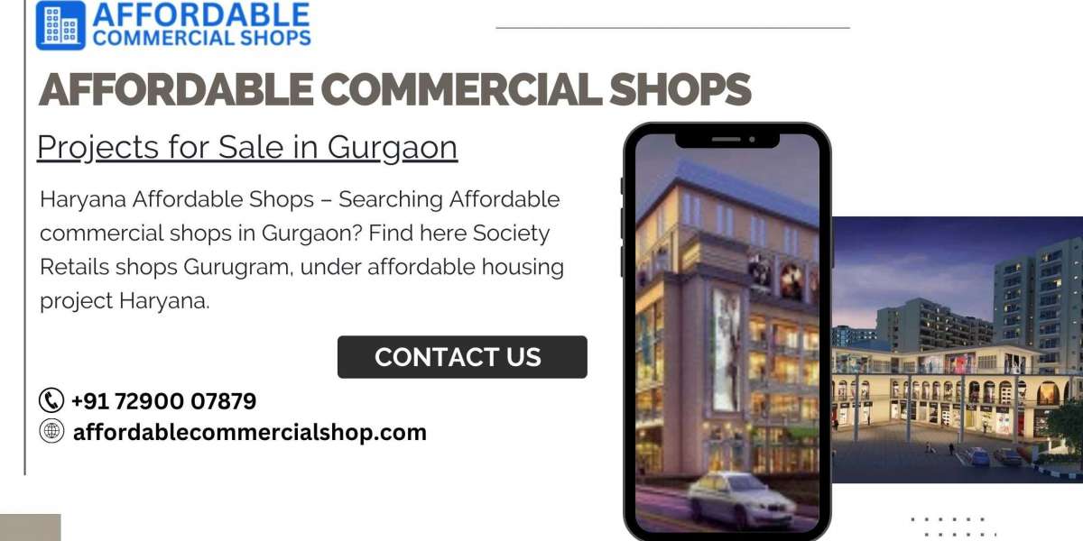Affordable Commercial Society Shops for Sale in Gurgaon