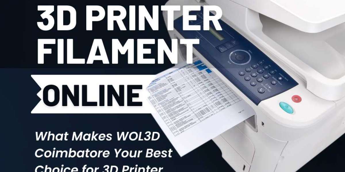 Get the Best 3D Printer Filament Online - Shop Now at WOL3D Coimbatore
