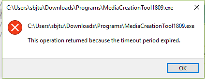 [FiXED] This Operation Returned Because the Timeout Period Expired