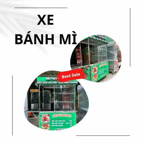 289+ Mẫu xe bánh mì đẹp giá rẻ, thiết kế đa dạng