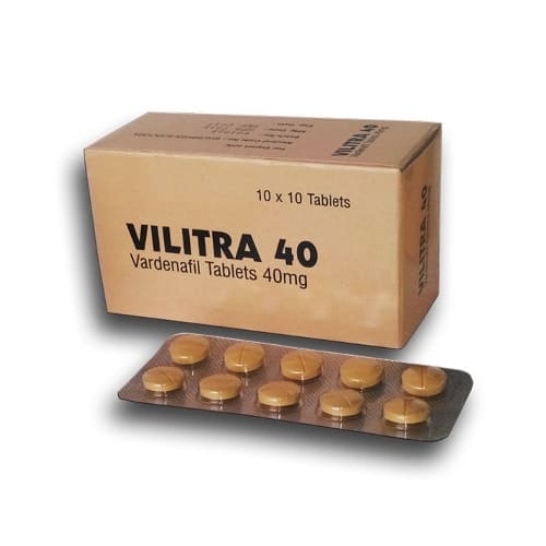 Vilitra 40 | Vardenafil Tablets Online | Reviews, Side Effects 