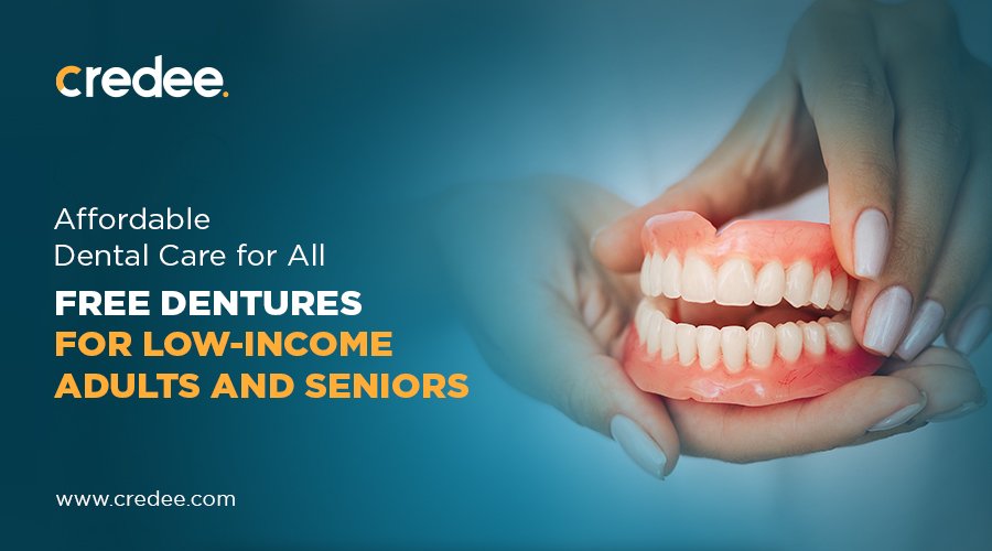 Free Dentures for Low-Income Adults and Seniors - Credee