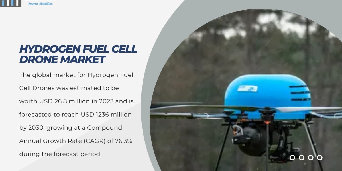 Hydrogen Fuel Cell Drone Market 2024-2030: Overview and Insights