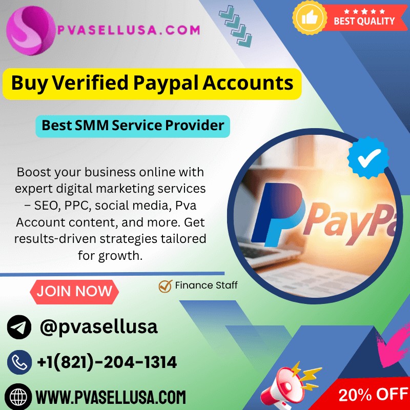 Buy Verified Paypal Account From pvasellusa In Year 2025 Profile Picture