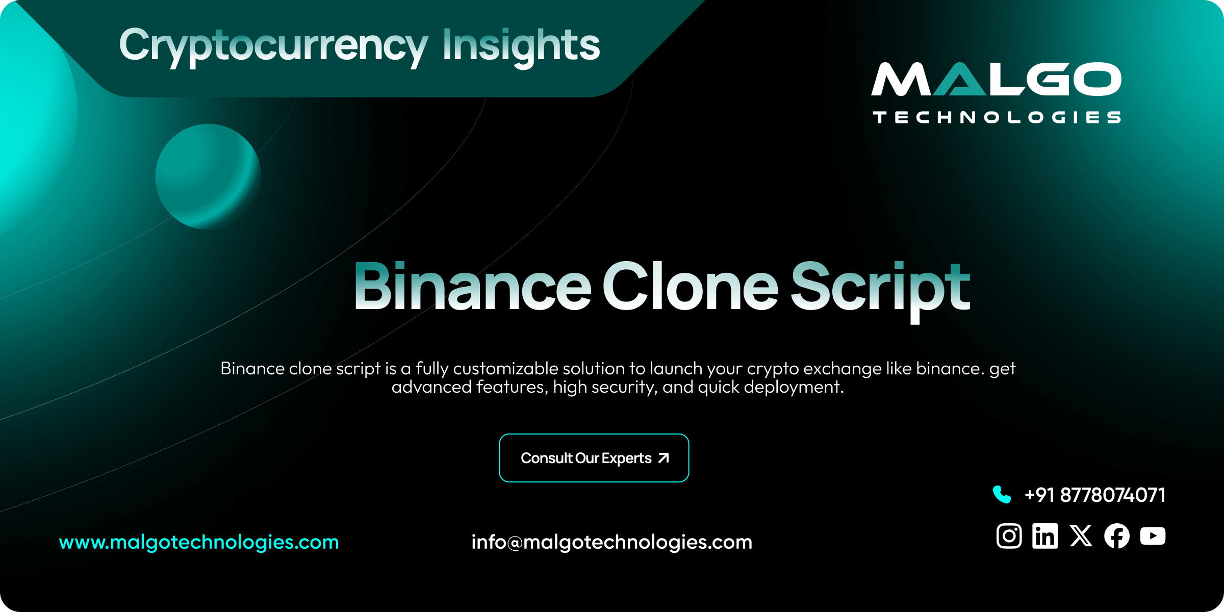Binance Clone Script | Ready-Made Binance Clone Software