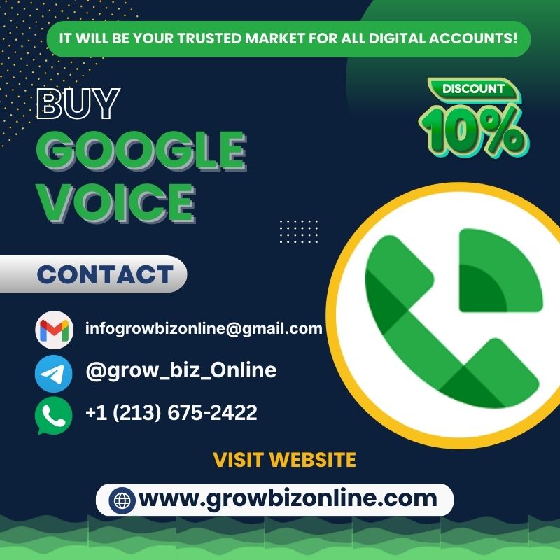 **** Google Voice **** - PVA, Aged and Active Number
