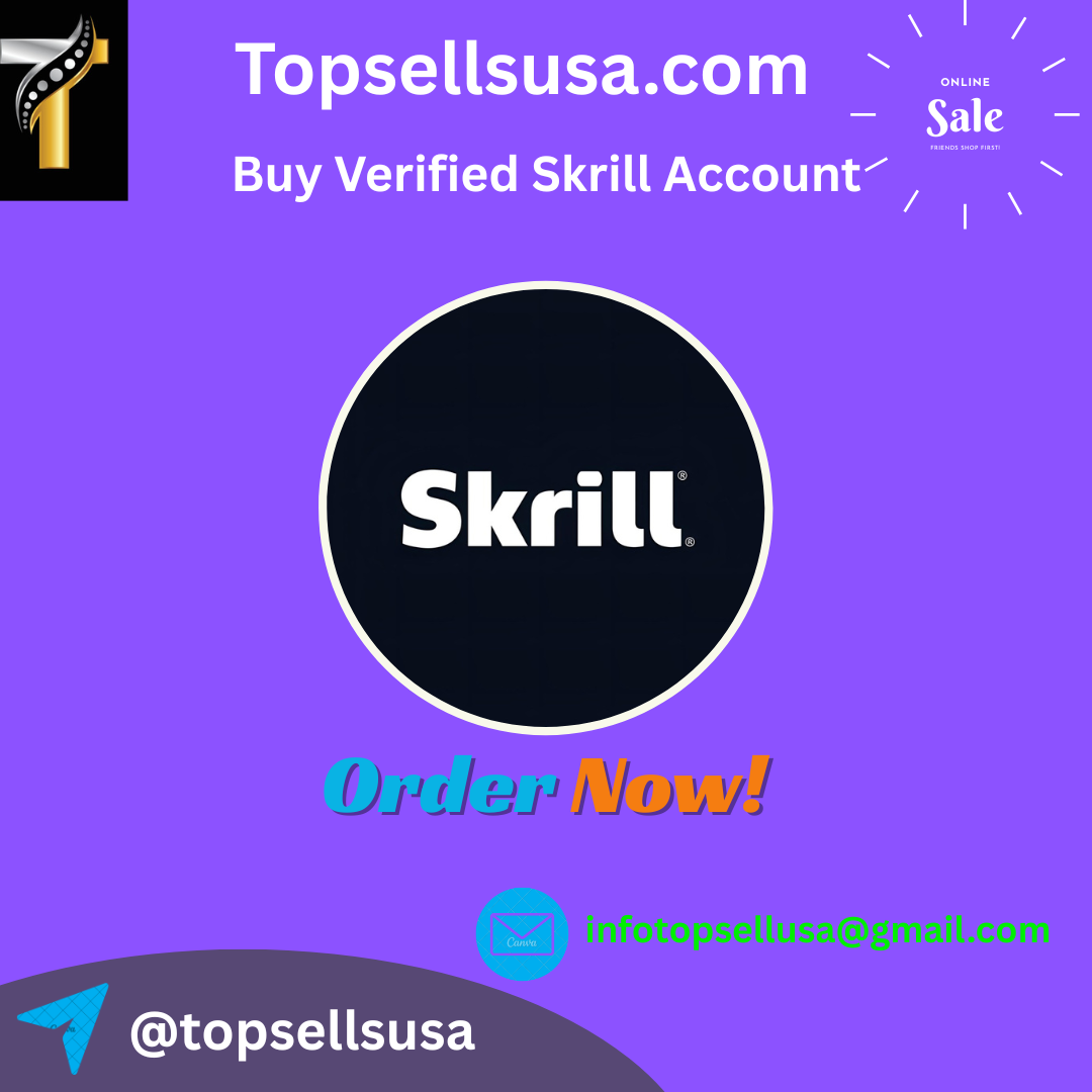 **** **** Skrill Account - Fast & Secure Access