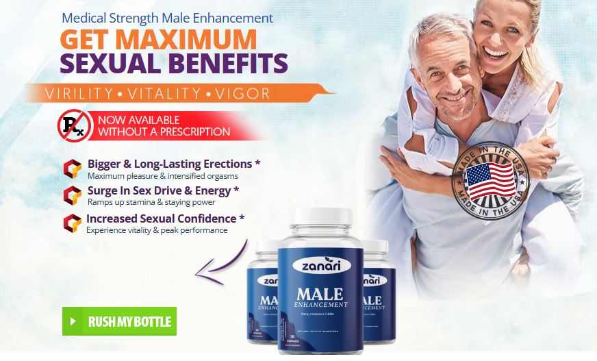 Zanari Gummies - Natural Vitality, Confidence, and Performance Support for Men!