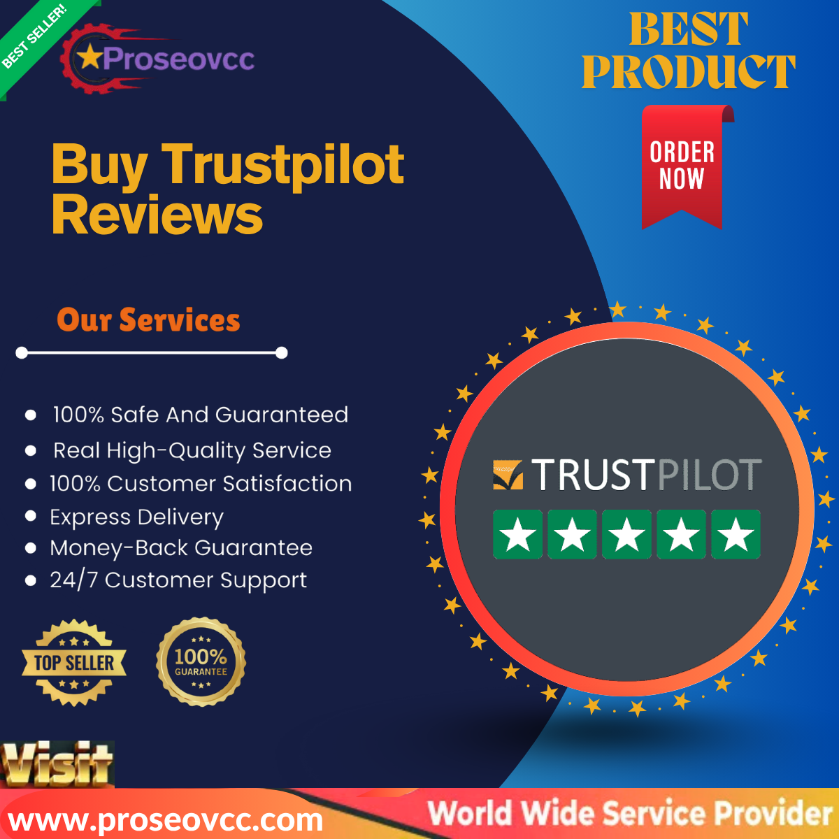 **** Trustpilot Reviews - 100% Real & Non Drop