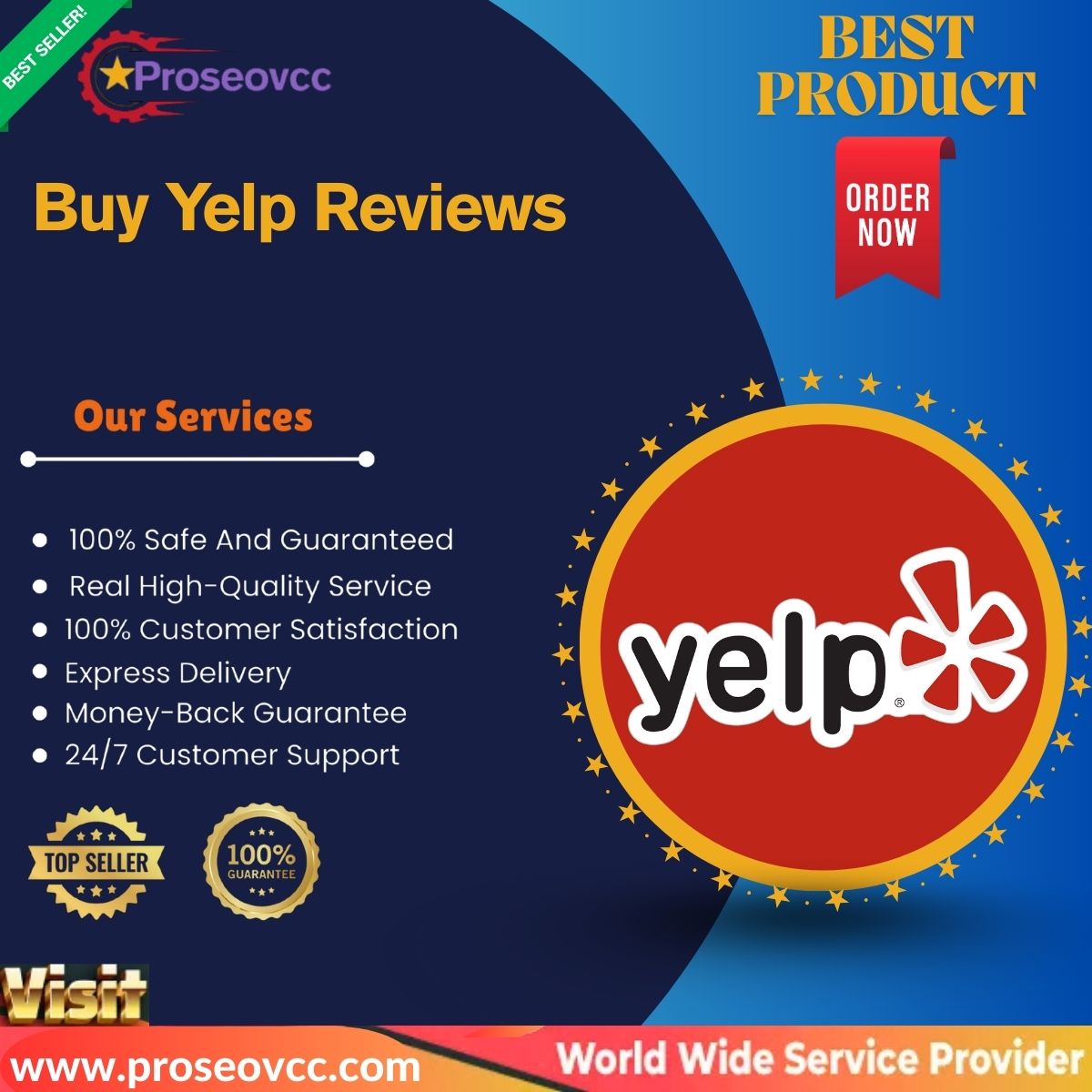 **** Yelp Reviews - Lifetime Stick and Active Elite Profiles