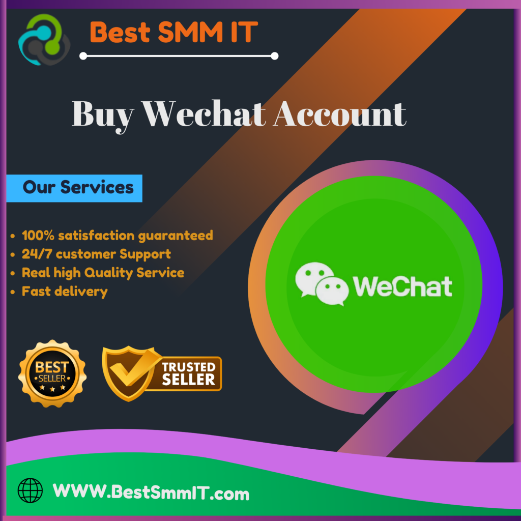 **** Wechat Account - 100% Safe US/China **** Acc