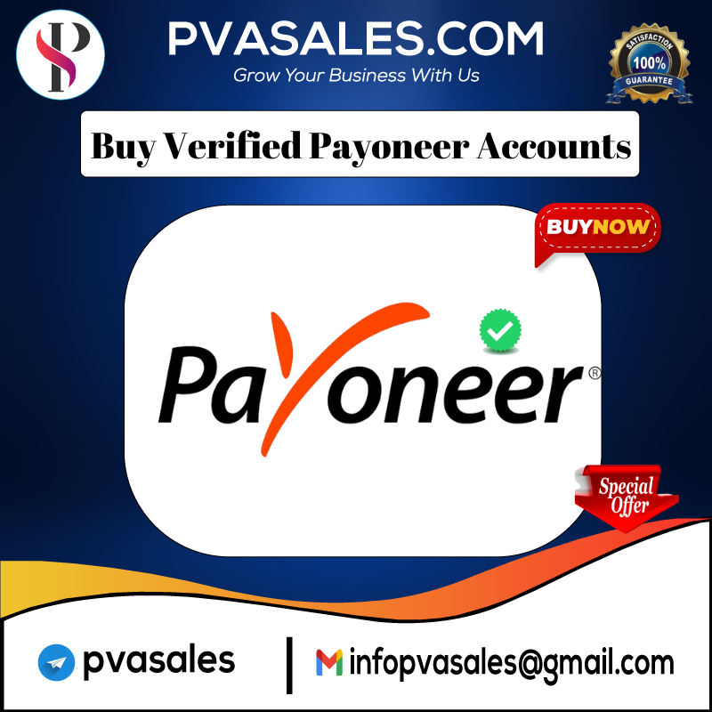 **** **** Payoneer **** - 100% safe & SSN ****