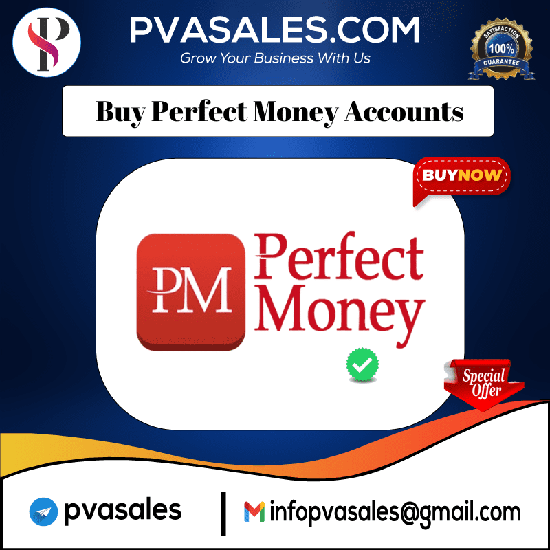 **** Perfect Money **** - 100% Durable & safe Account