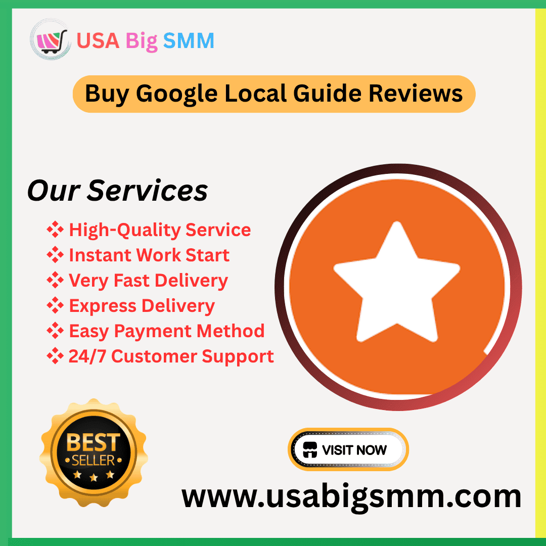**** Google Local Guide Reviews - 100% Customer Support