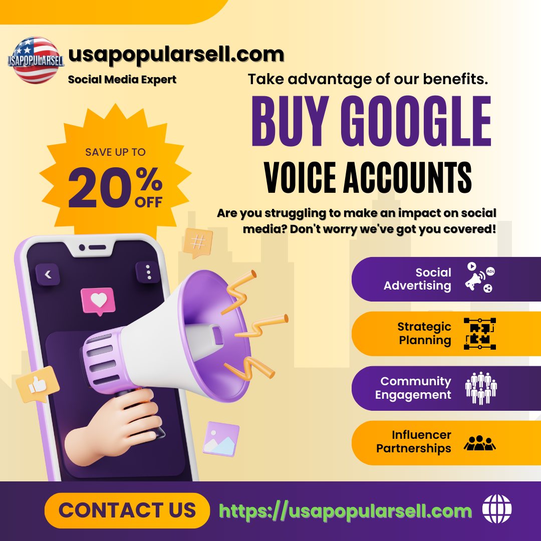 **** Google Voice **** - 100% Best service provider