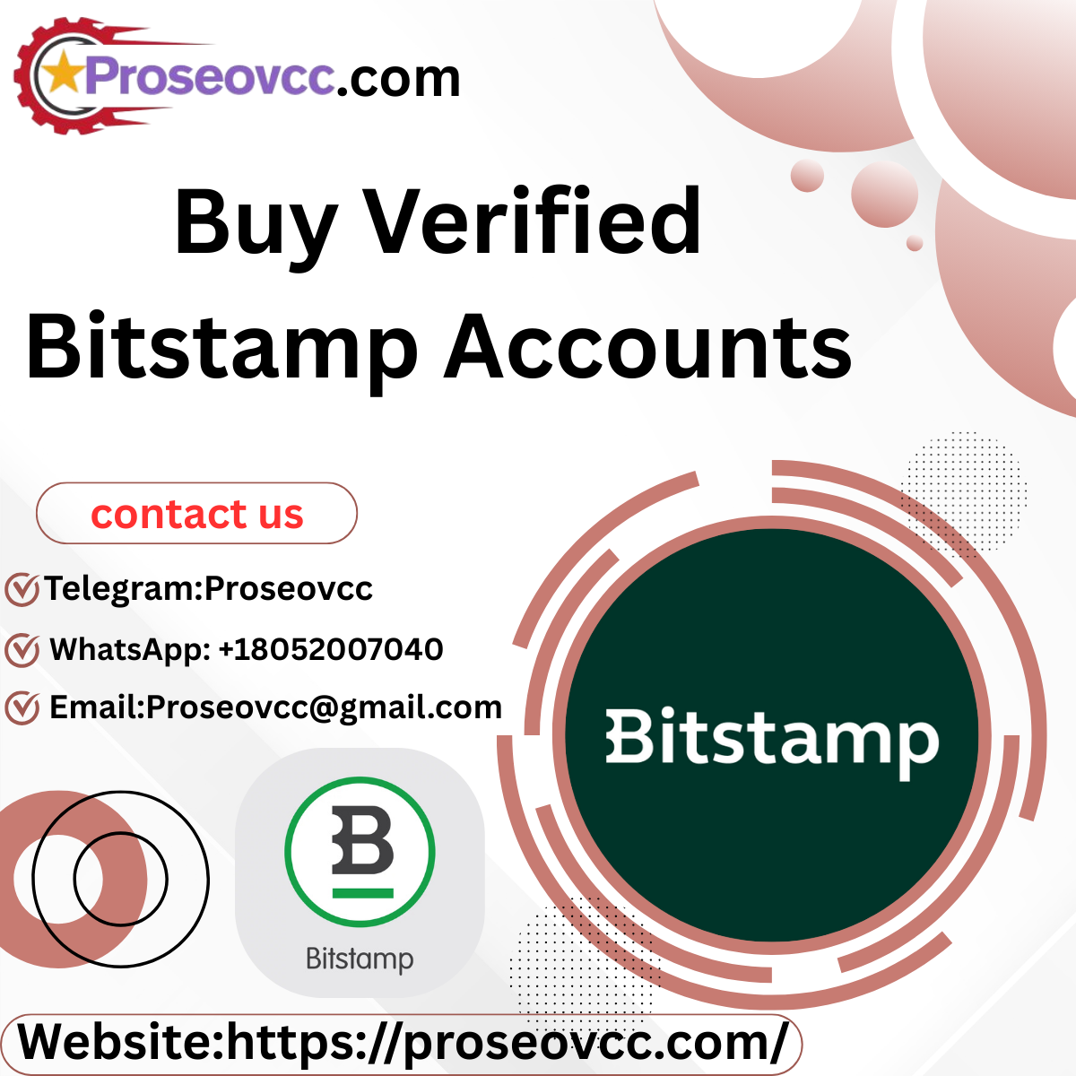 **** **** Bitstamp **** - 100% Safe & Secure Account