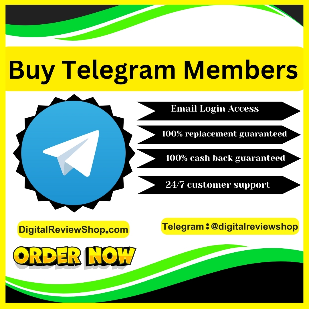 **** Telegram Members - Real & Active Subscribers