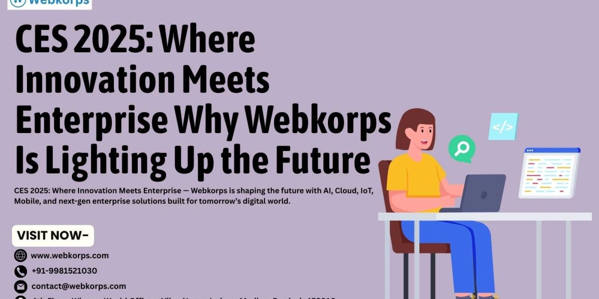 CES 2025: Where Innovation Meets Enterprise Why Webkorps Is Lighting Up the Future