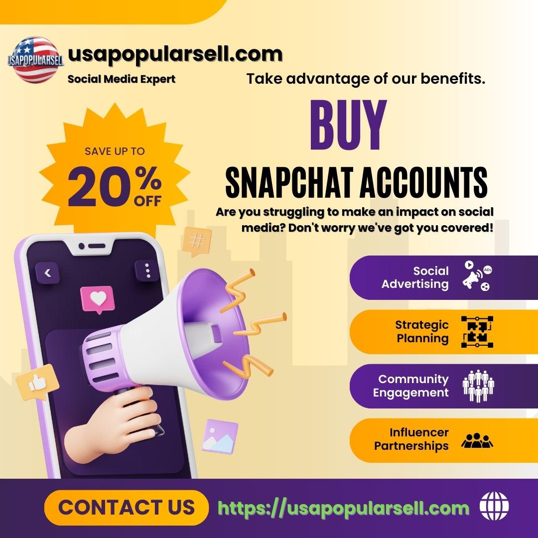 **** Snapchat Account - 100% Best service provider