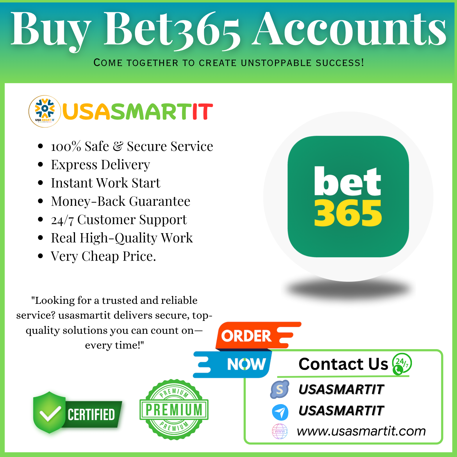 **** Bet365 **** Instantly **** Fast Delivery Secure Login