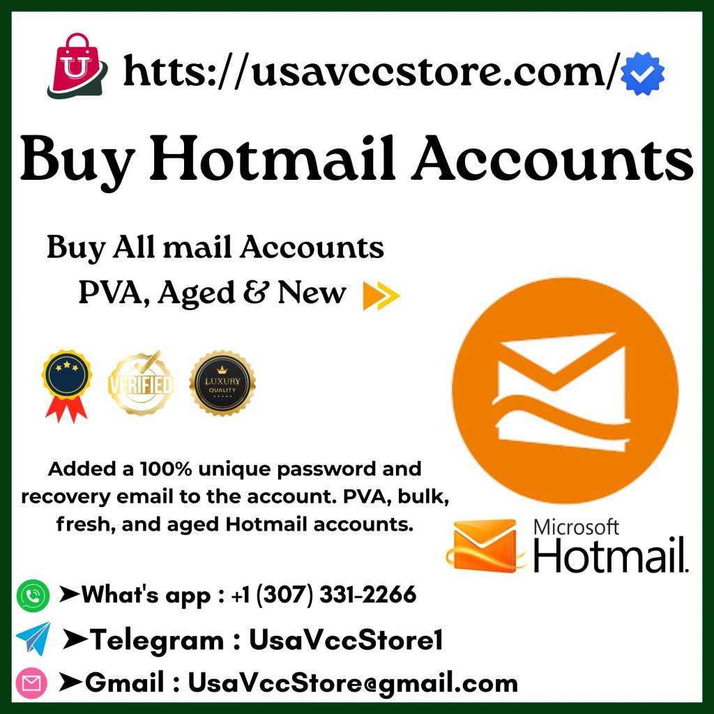 **** Hotmail **** | Phone **** & Aged Hotmail Email for Marketing