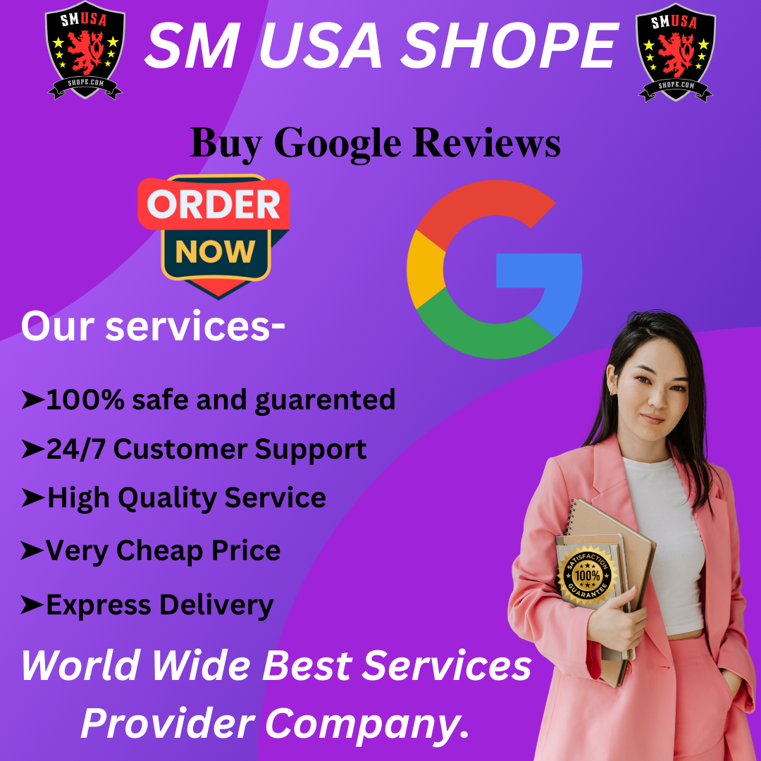 **** Google Reviews - 100% Non-Drop Reviews
