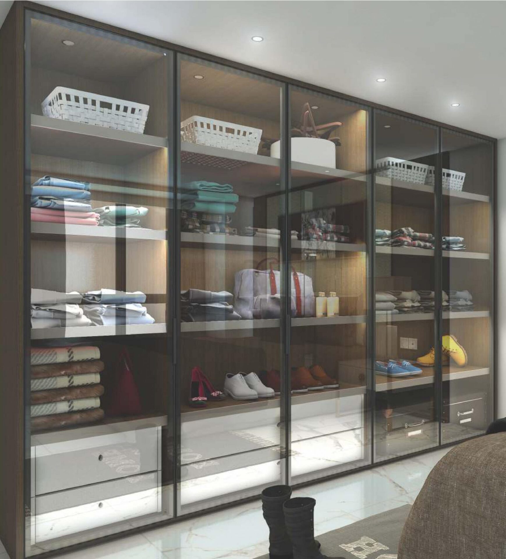 Glass Door Partition & Windows Designs Ahmedabad, Gujarat | Vishvesh Glasses