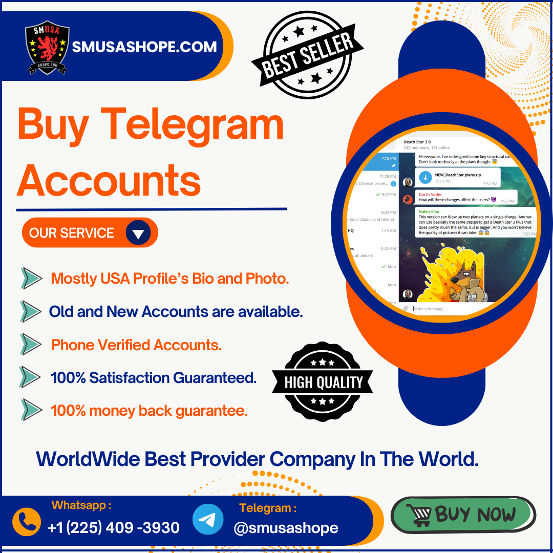 **** Telegram **** - Safe, Secure & (Instant Delivery)