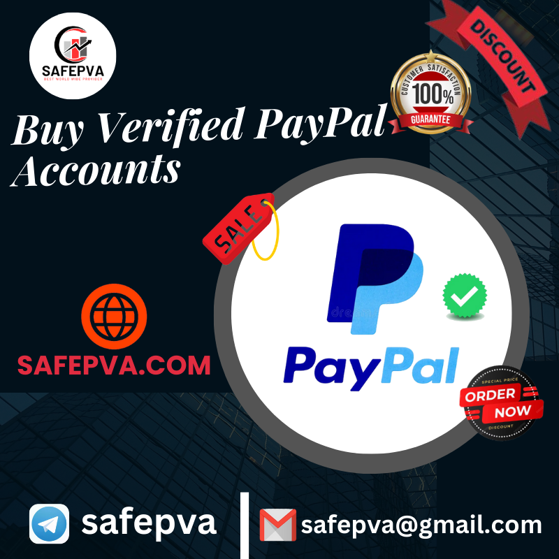 **** **** PayPal **** - Personal & Business verified account