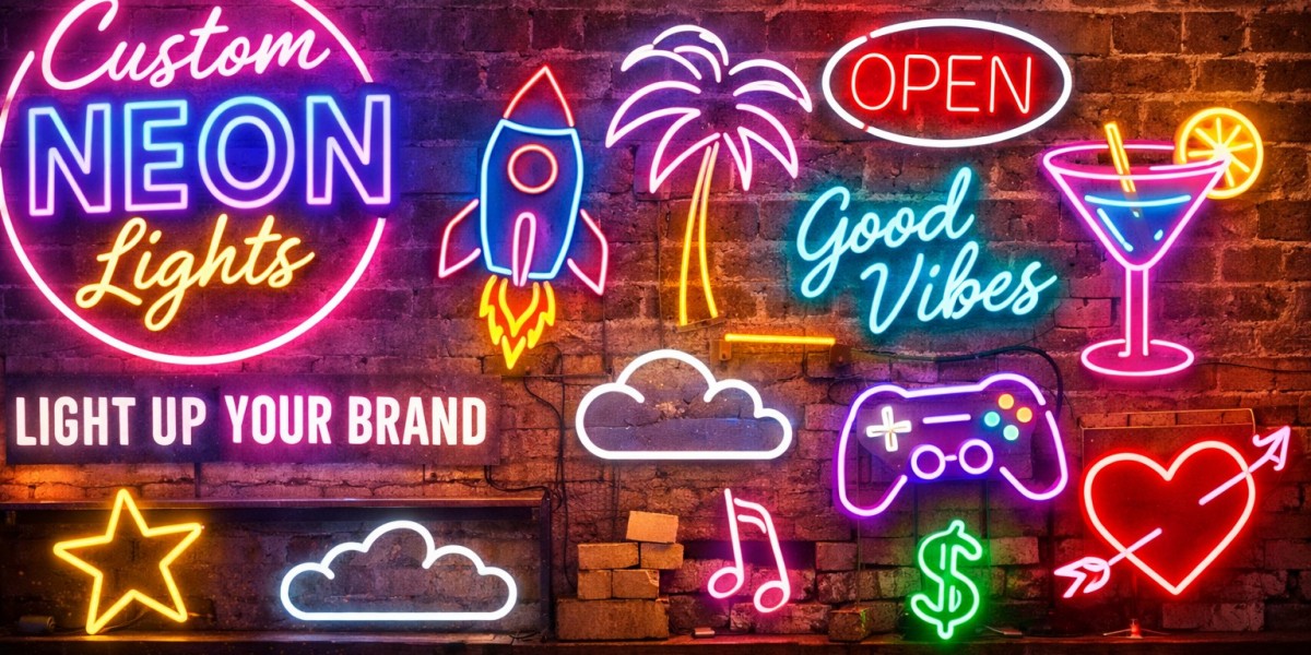 Custom Neon Lights: A Modern Way to Illuminate Your Brand?