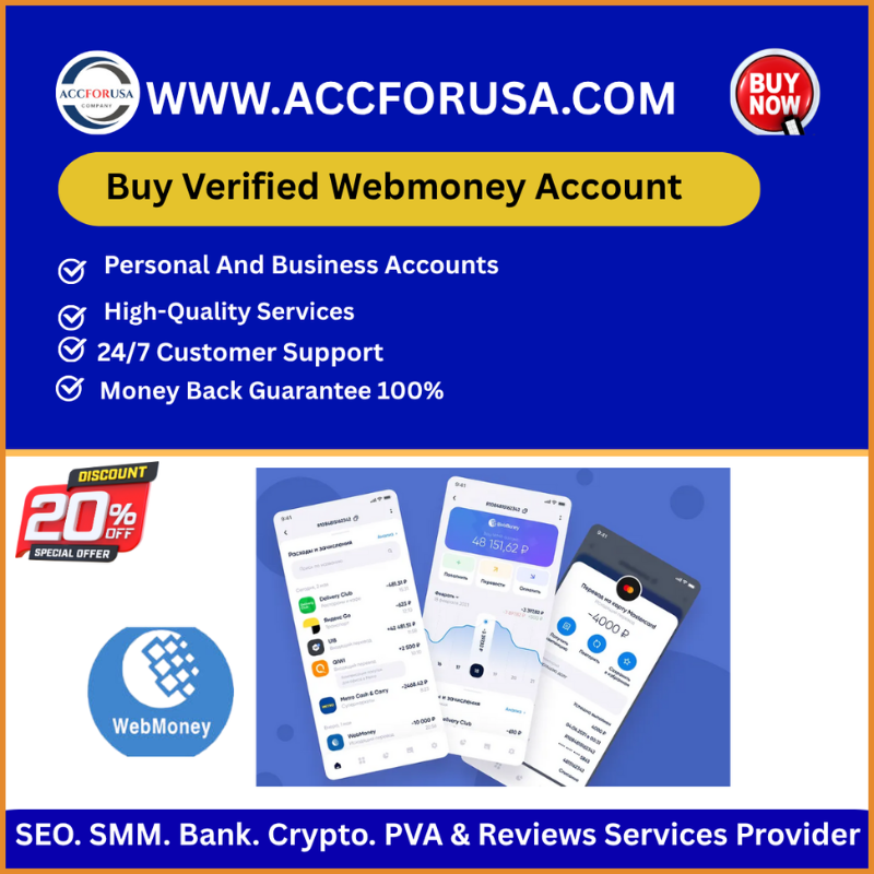 **** **** WebMoney Account - 100% Full ****