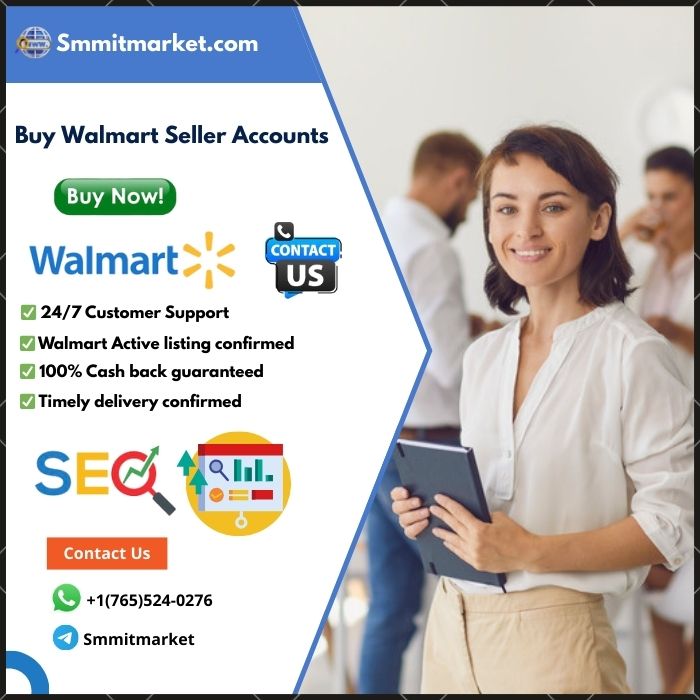 **** Walmart Seller Account - 100% Safe & Trested All-access guaranteed
