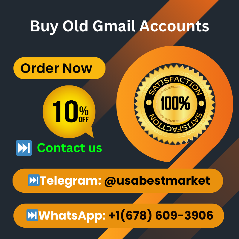 **** Old Gmail ****-100% Reliable & Safe Service Provider