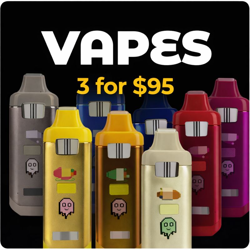 Packman Vapes - 3 for 95$ - Culture Canabis