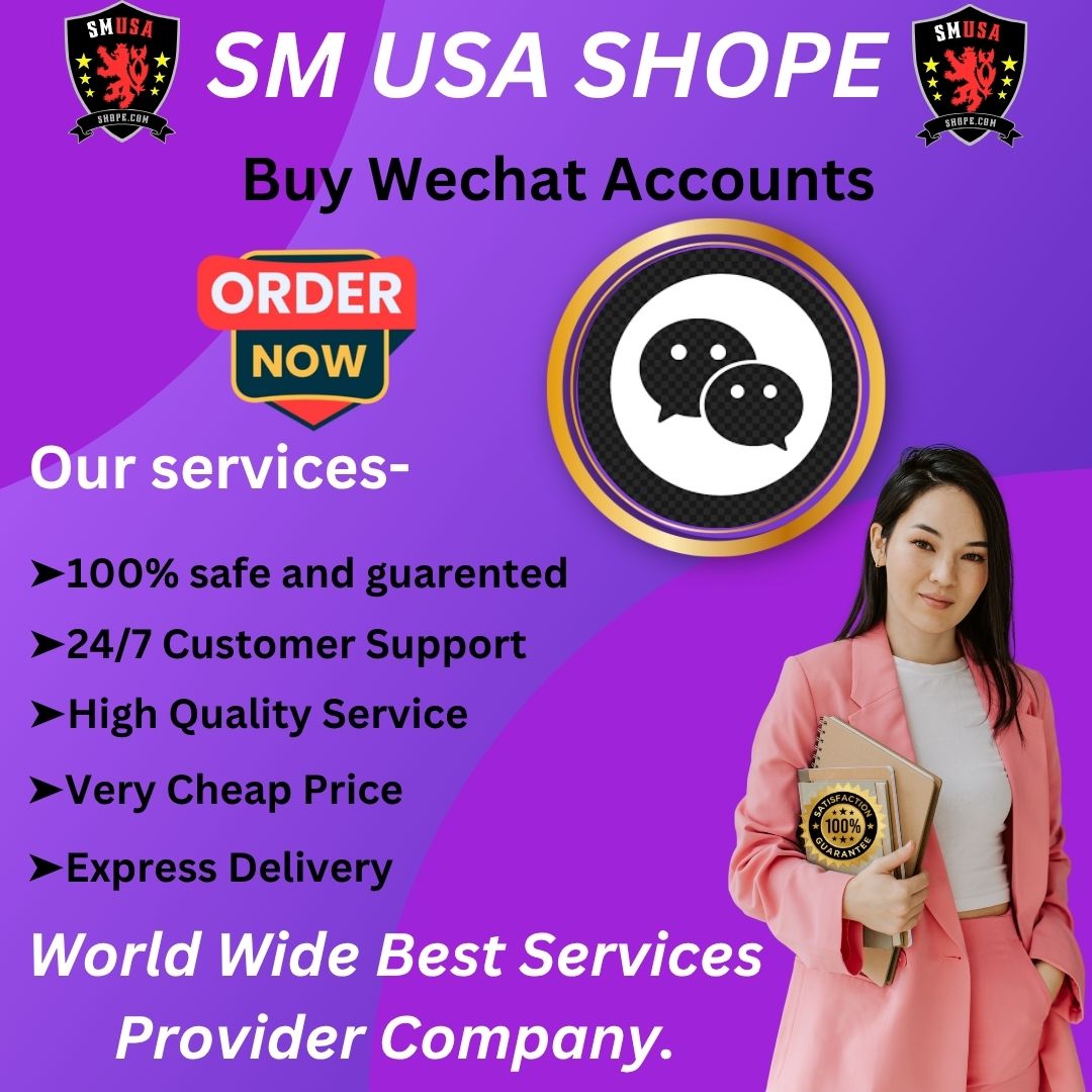 **** WeChat Account - 100% Fully **** & Safe