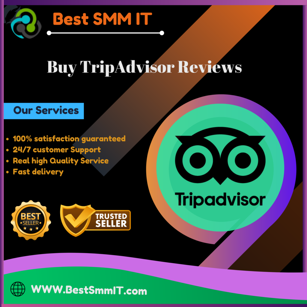 **** TripAdvisor Reviews - 100% Real & Instant