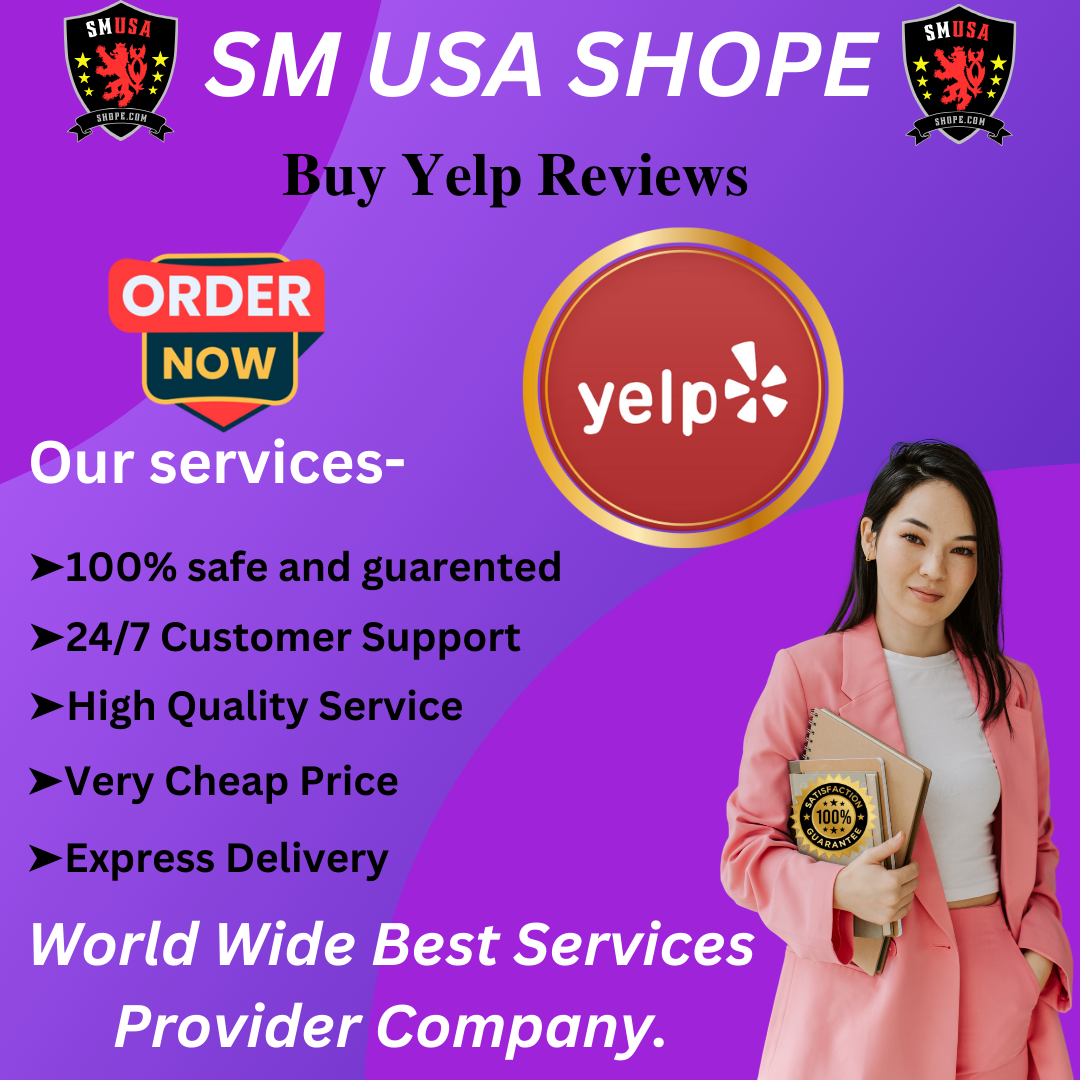 **** Yelp Reviews - 100% Non-Drop Reviews