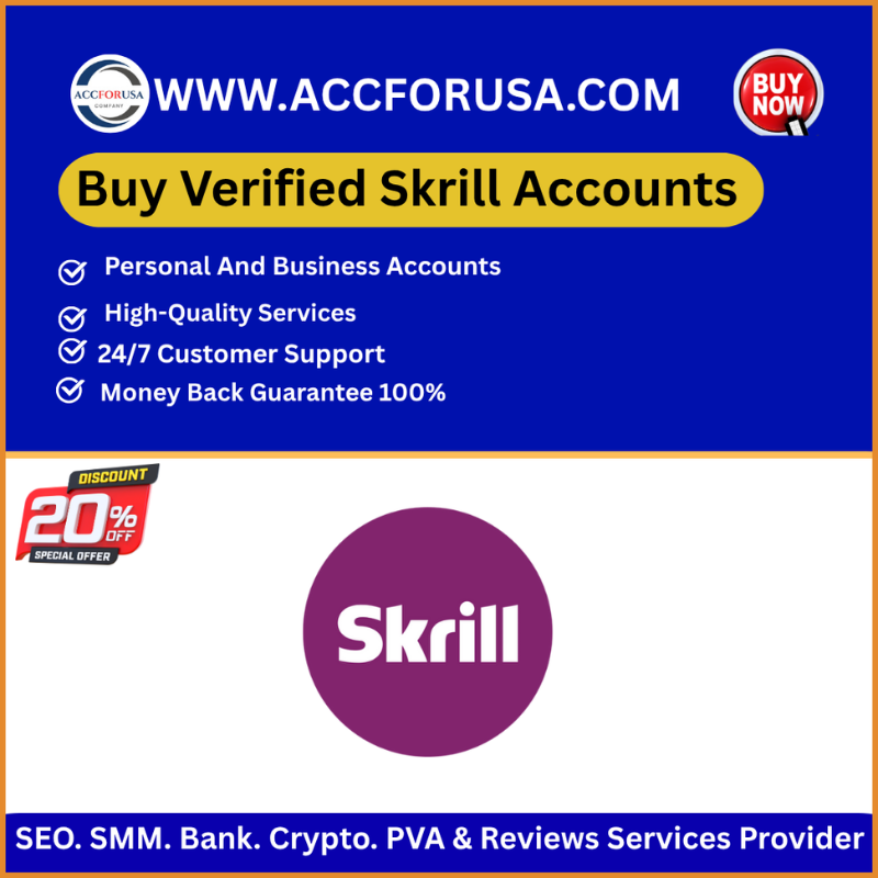 **** **** Skrill Account - from Paid Review Service
