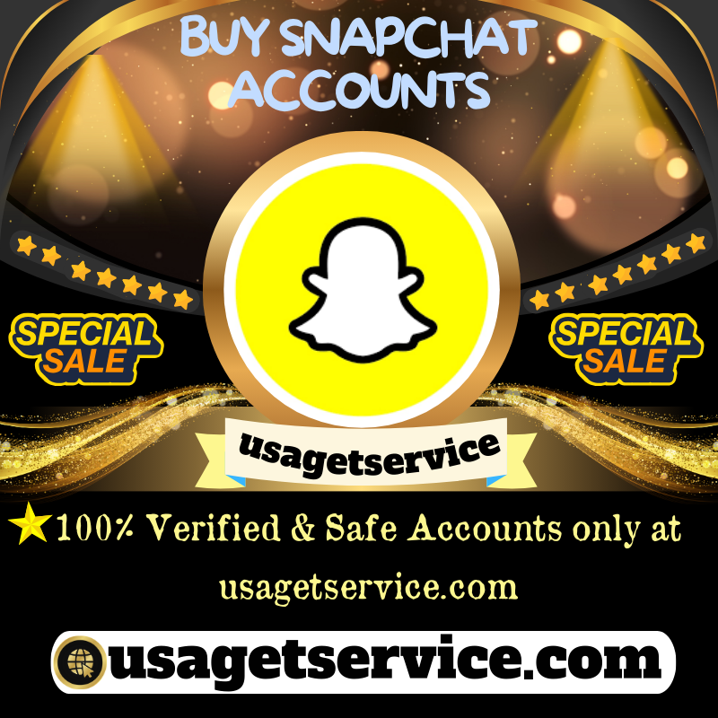 Get Snapchat **** - 100% Best top New, Aged, PVA & Bulk