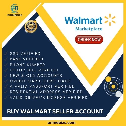 **** Walmart Seller Account - 100% Safe **** LLC Full VD ACC