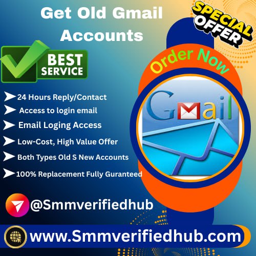 Get Old Gmail **** - SMM **** HubGet Old Gmail **** | Aged & Reliable Gmail Profiles