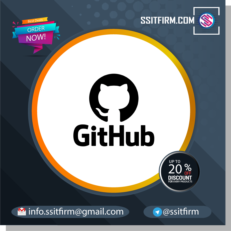 **** GitHub **** - 100% Safe & Secure Account