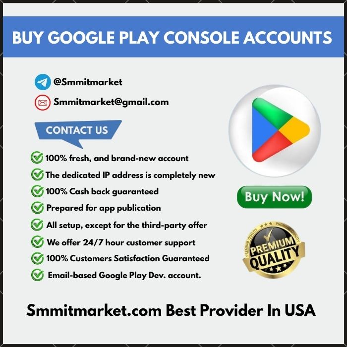 **** Google Play Console **** - Developer Active ****
