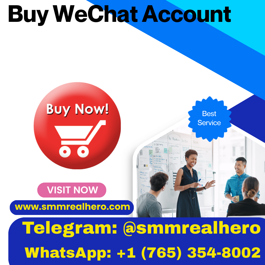 **** WeChat Account – **** & Ready to Use | SMMRealHero