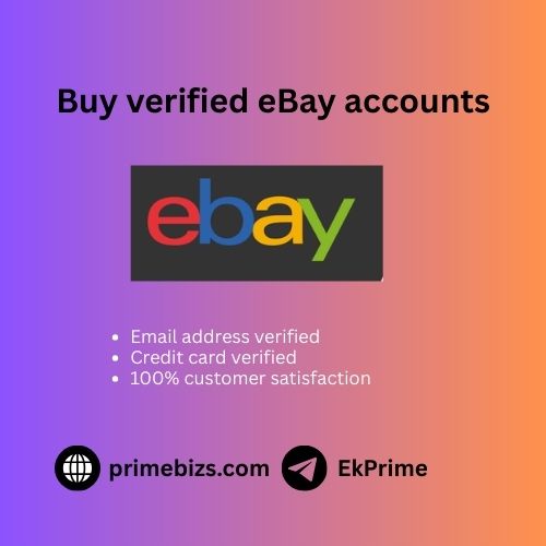 **** verified eBay accounts - 100% Safe Professional Seller