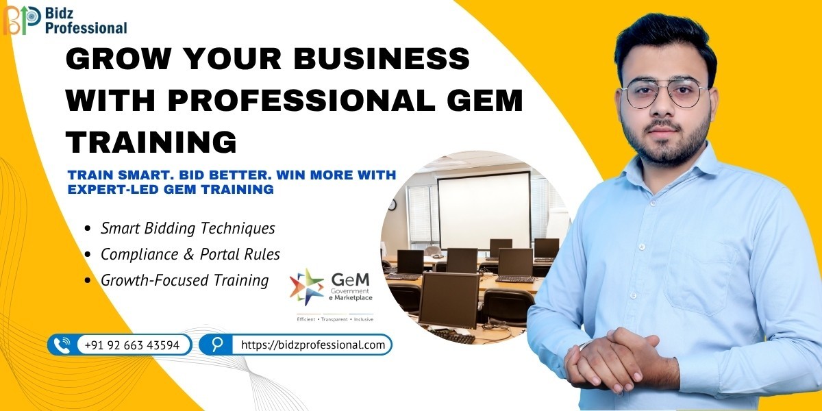 How Professional GeM Portal Training Helps Businesses Succeed in Today’s Government Marketplace